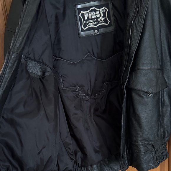 Hardie-Rider Black Bomber Jacket for Men - Picture 5 of 8